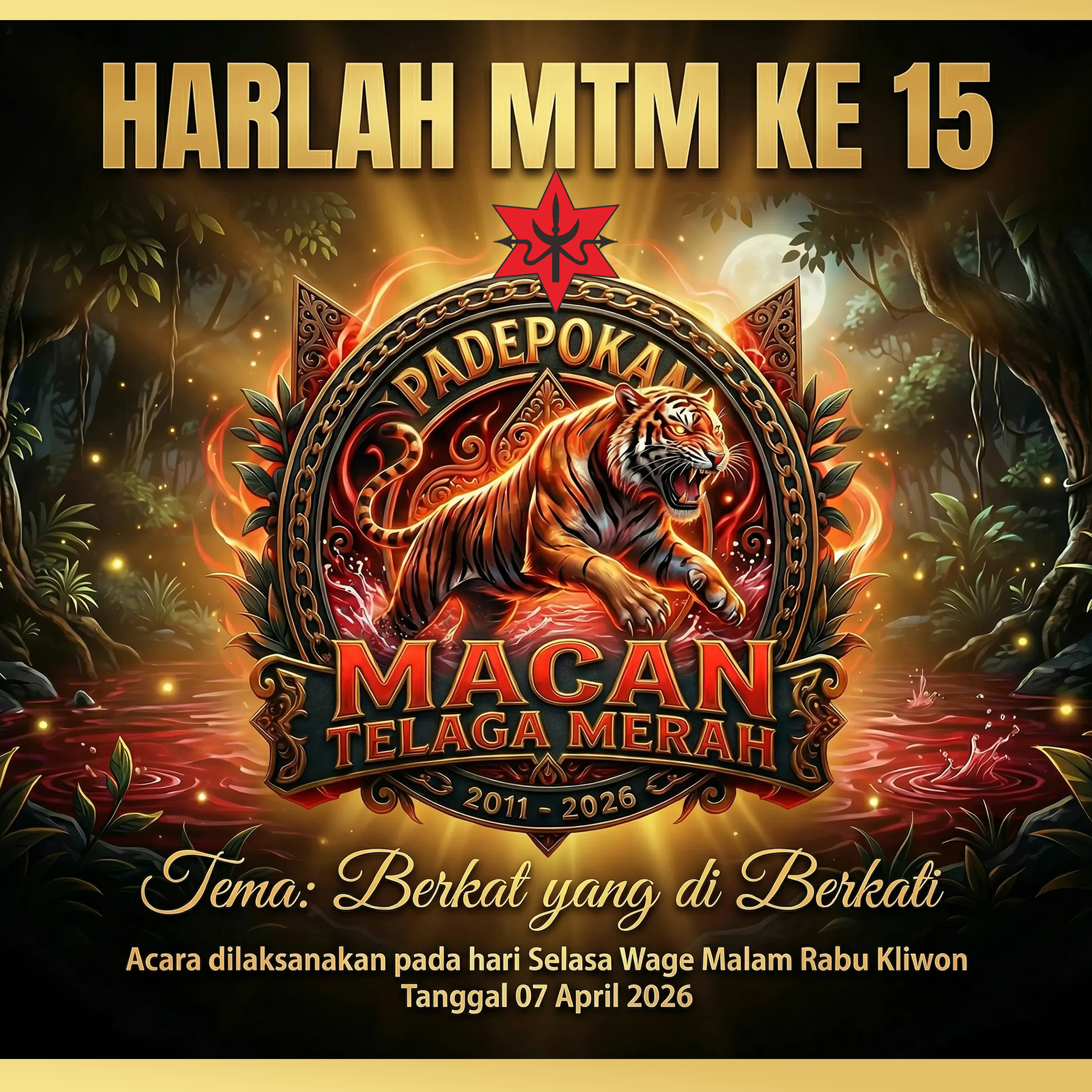 HARLAH MTM KE-15 “BERKAT YANG DIBERKATI”